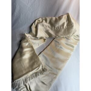 Cocoon Silk Scarf With Cotton Fringe